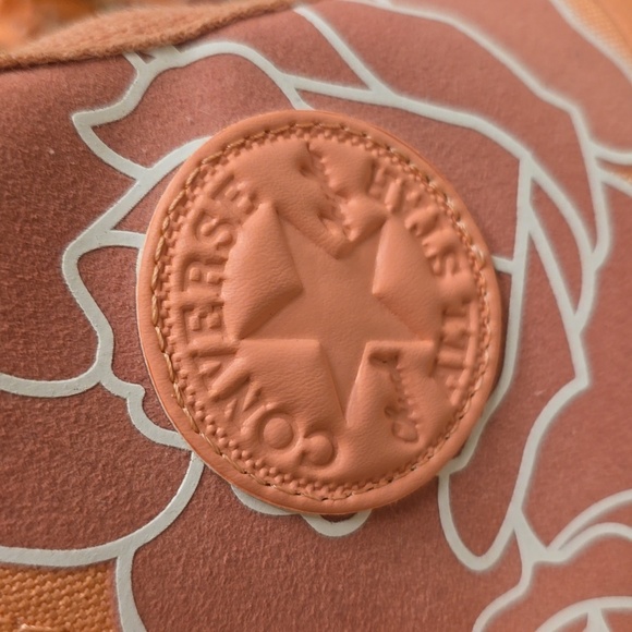 Converse Natasha Pink Floral High-Top Sneakers - Picture 2 of 15